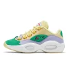 BBC Ice Cream X Reebok Question Low Yellow Lilac Glow