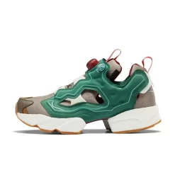 BBC X Reebok Instapump Fury Boost Green Stone Grey