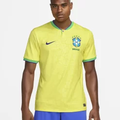 Brazil 2022/23 Stadium Home Nike Dri-FIT Football Shirt - Dynamic Yellow