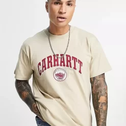 Carhartt WIP Berkeley Script T-Shirt - Beige