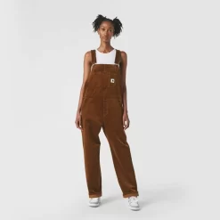 Carhartt WIP Corduroy Bib Overall - Brown