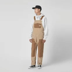 Carhartt WIP Double Knee Bib Overall - Brown