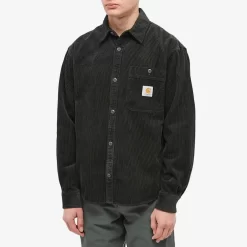 Carhartt WIP Flint Corduroy Overshirt - Dark Cedar
