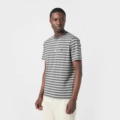 Carhartt WIP Gleeson Stripe T-Shirt - White