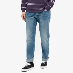 Carhartt WIP Klondike 2 Jeans - Blue Mid Used Wash