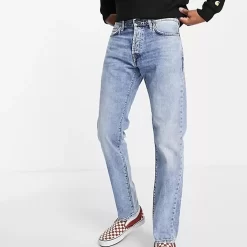 Carhartt WIP Klondike Regular Taper Jeans - Light Blue