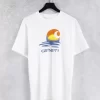 Carhartt WIP Lagoon C T-Shirt - White
