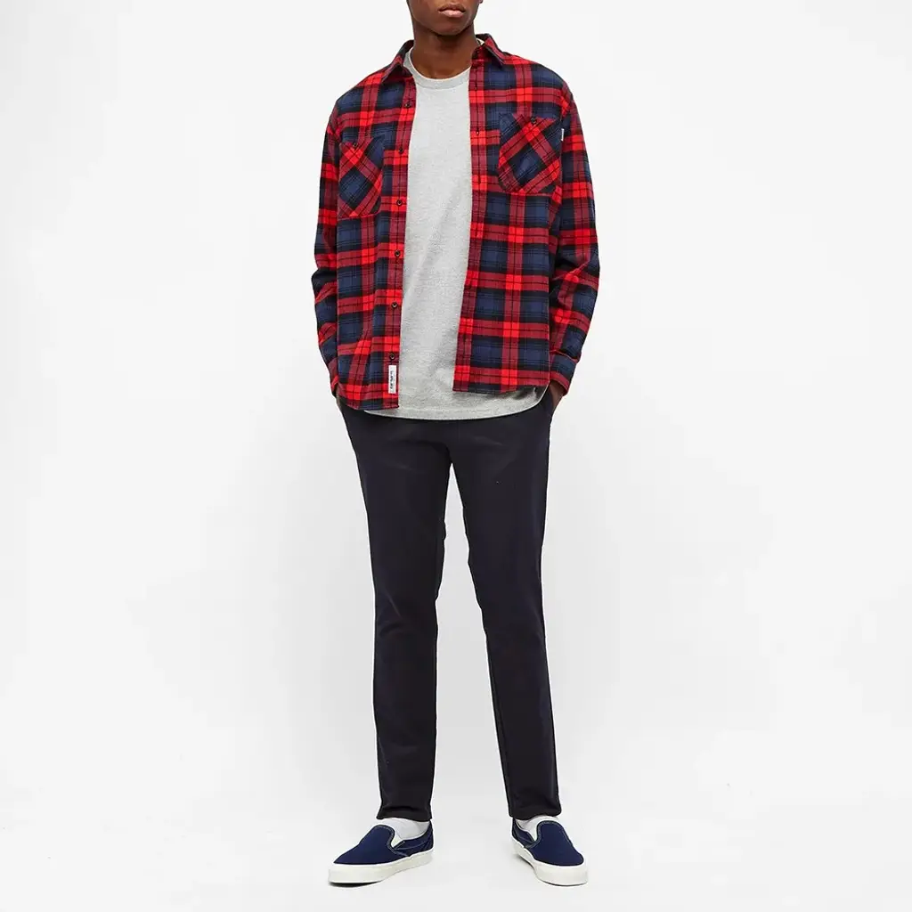 Carhartt WIP Long Sleeve Chase T-Shirt - Grey Heather - Image 5