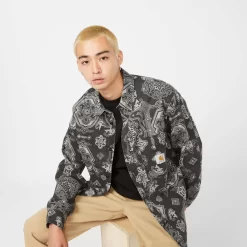 Carhartt WIP Long Sleeve Verse Shirt - Black