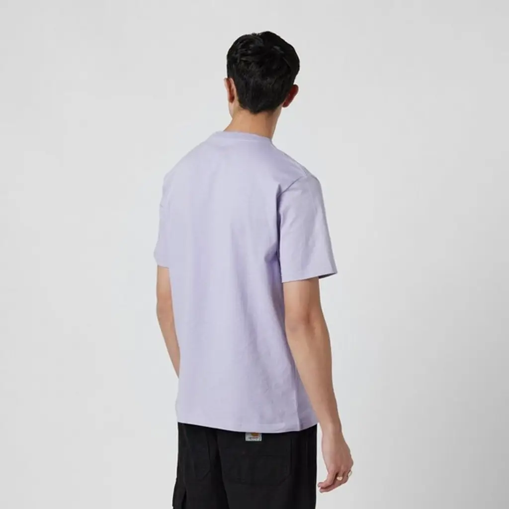Carhartt WIP Multi Star Script T-Shirt - Purple - Image 2