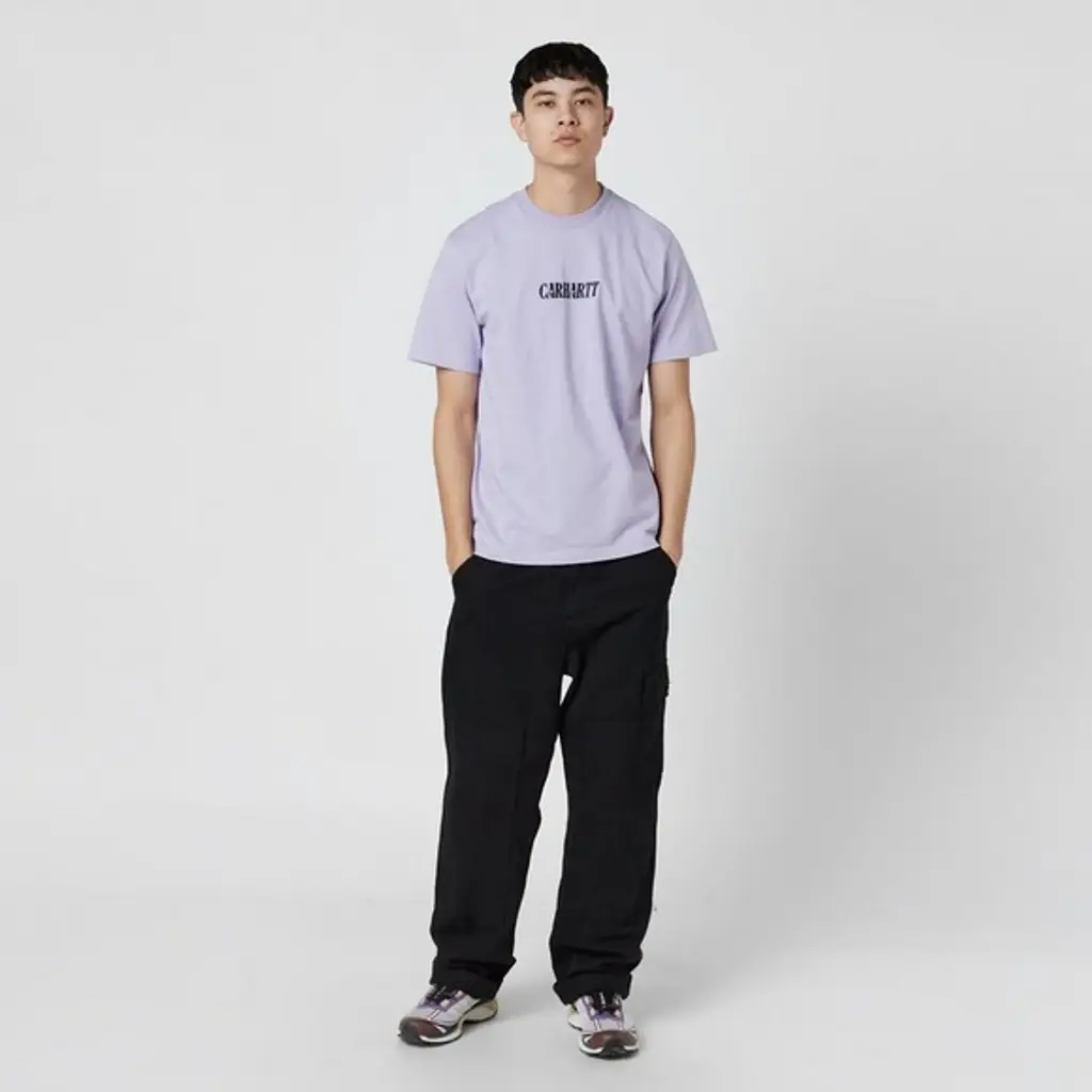 Carhartt WIP Multi Star Script T-Shirt - Purple - Image 4