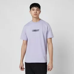 Carhartt WIP Multi Star Script T-Shirt - Purple