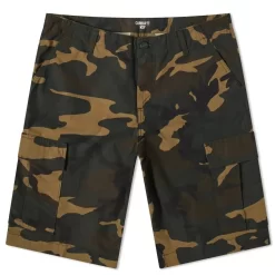 Carhartt WIP Regular Cargo Shorts - Camo