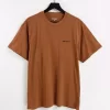Carhartt WIP Script Embroidery T-Shirt - Brown