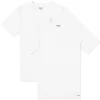 Carhartt WIP Standard Crew Neck T-Shirt - 2 Pack - White