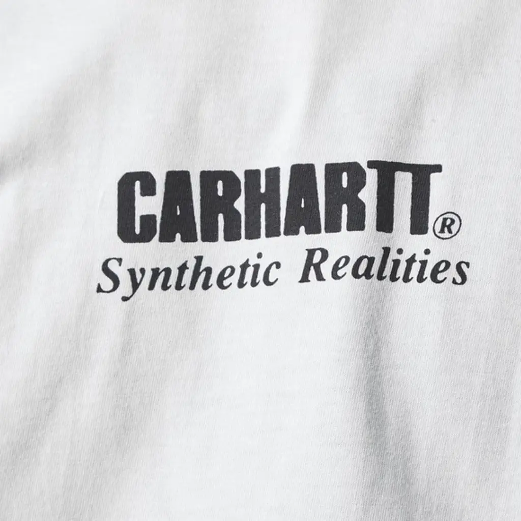 Carhartt WIP Synthetic Realities T-Shirt - White - Image 4