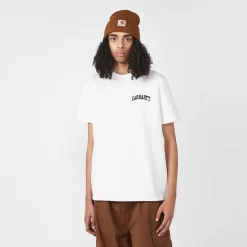Carhartt WIP University Script T-Shirt - White