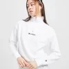 Champion 1/4 Zip Track Top - White