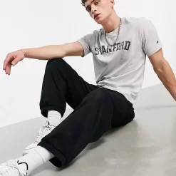 Champion Reverse Weave Stanford T-Shirt - Grey