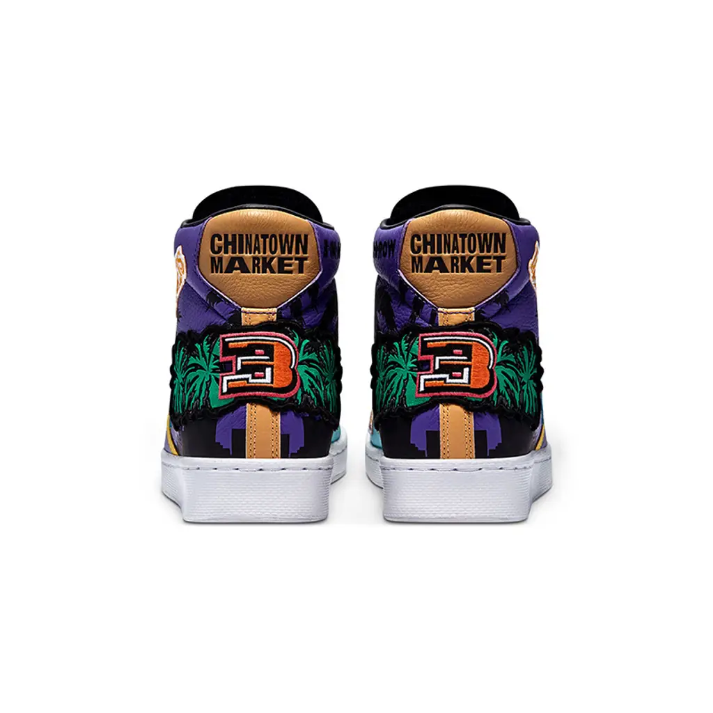 Chinatown Market X Converse Pro Lakers Championship Jacket Hi Violet - Image 5