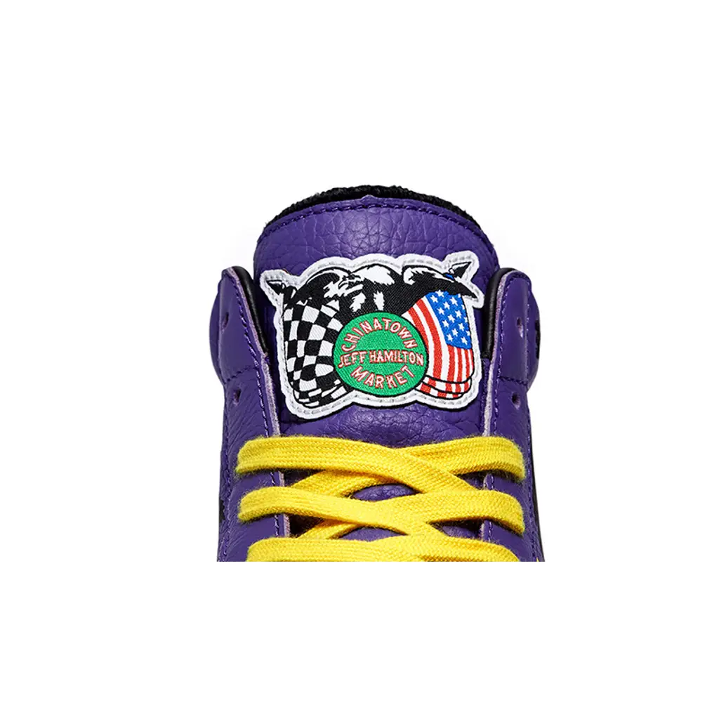 Chinatown Market X Converse Pro Lakers Championship Jacket Hi Violet - Image 7