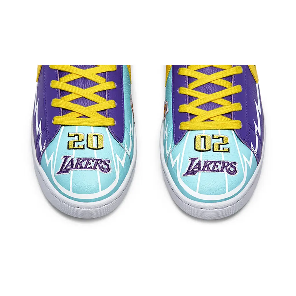 Chinatown Market X Converse Pro Lakers Championship Jacket Hi Violet - Image 6