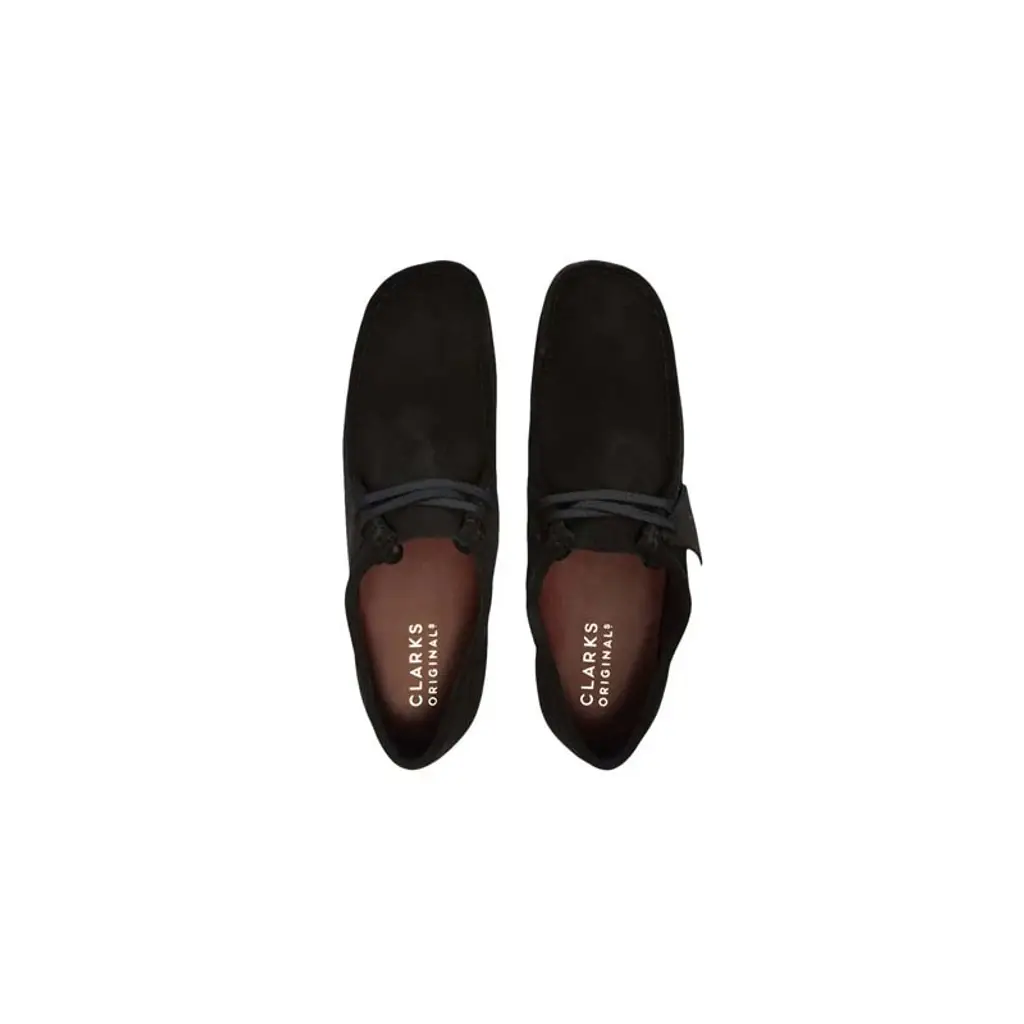 Clarks Originals Wallabee Black Suede - Image 3