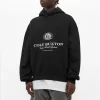 Cole Buxton Crest Logo Hoody - Black