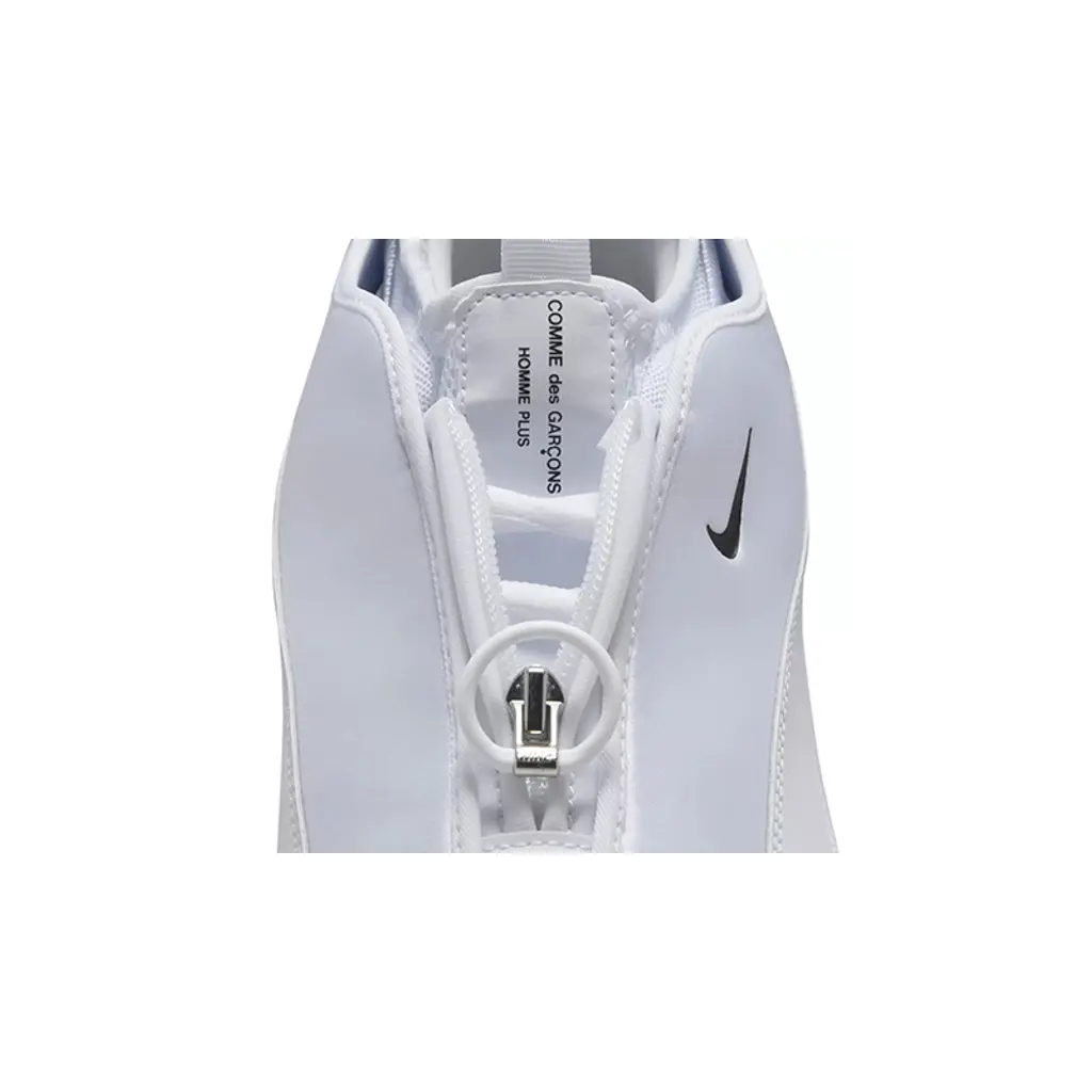COMME Des GARCONS HOMME PLUS X Nike Air Max Sunder Triple White - Image 6