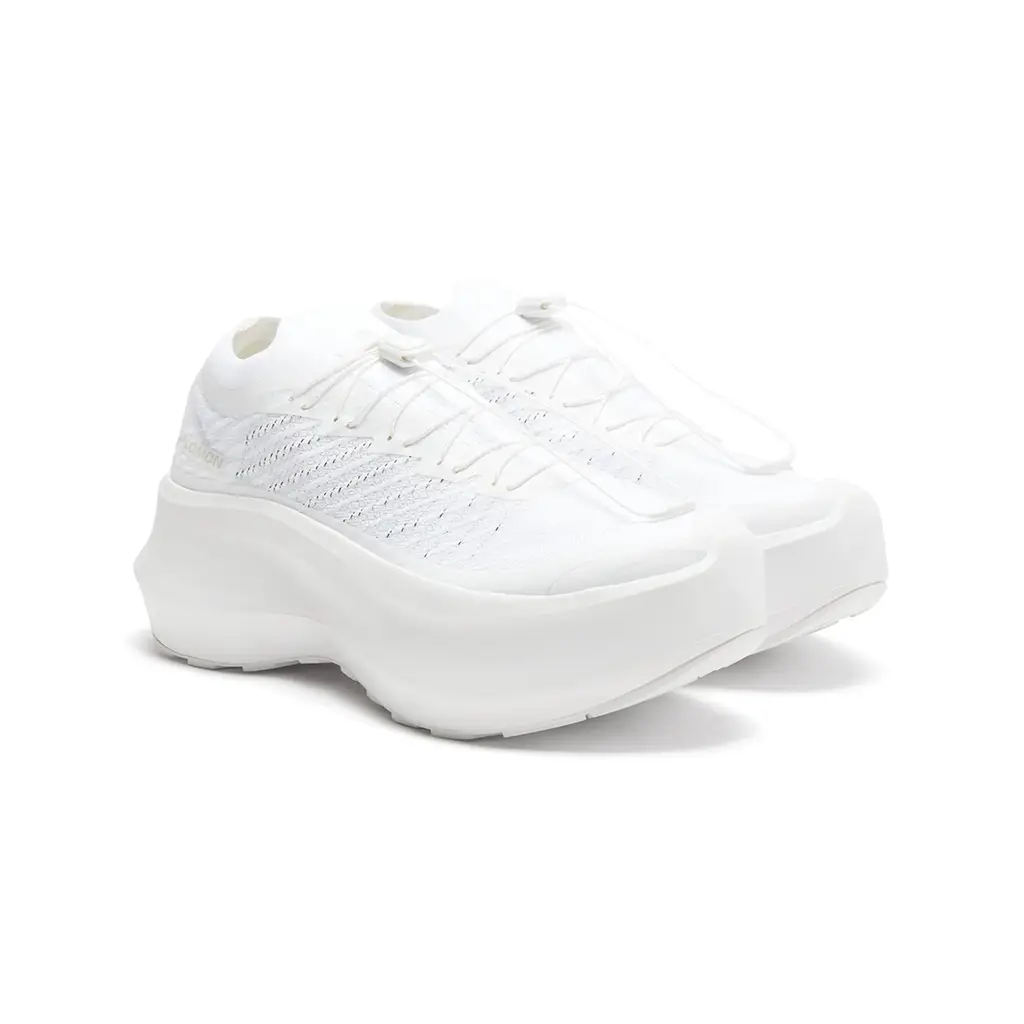 Comme Des Garcons X Salomon Pulsar Platform White - Image 2
