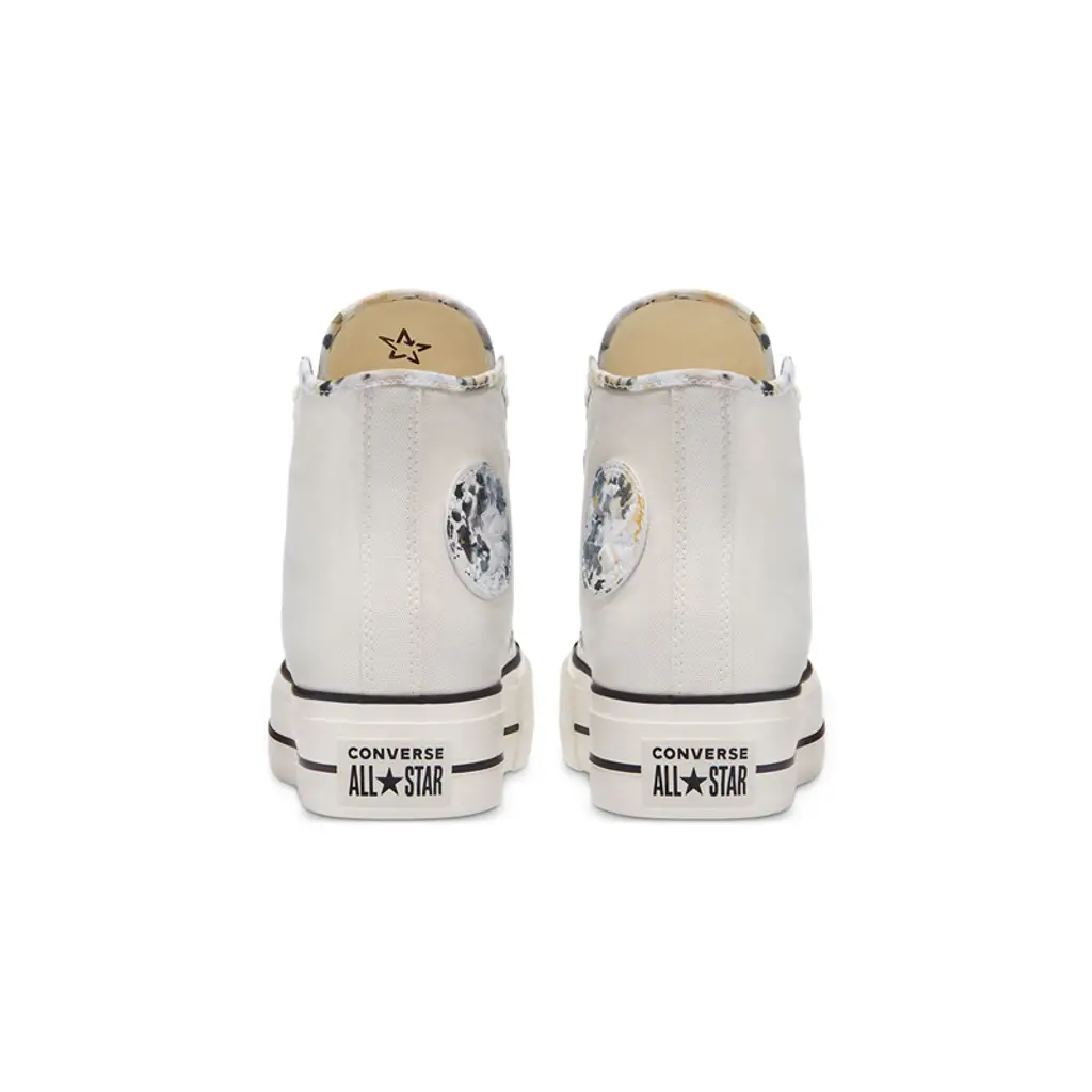 Converse Chuck Taylor All Star Festival Platform Hi Egret - Image 4