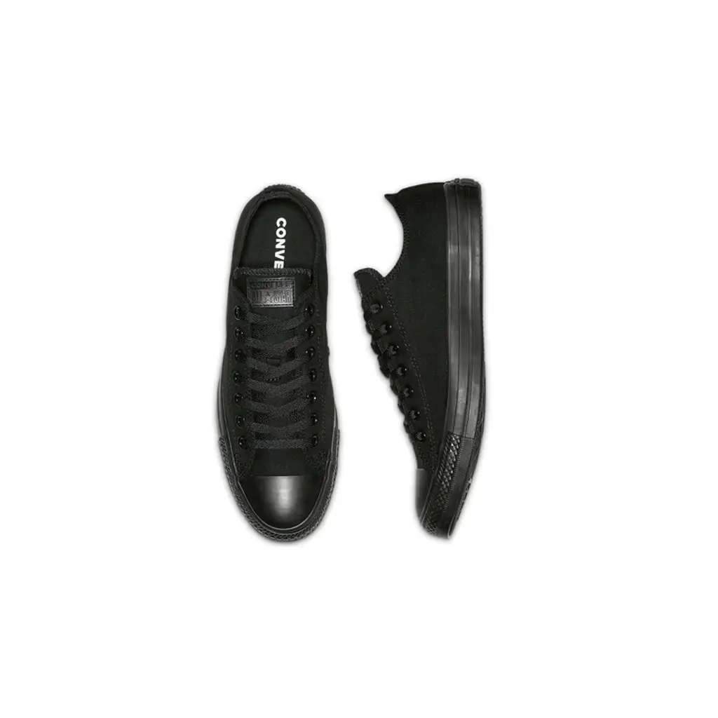 Converse Chuck Taylor All Star Canvas Low Black Mono - Image 3