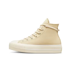 Converse Chuck Taylor Lift Platform Canvas High Oat Milk