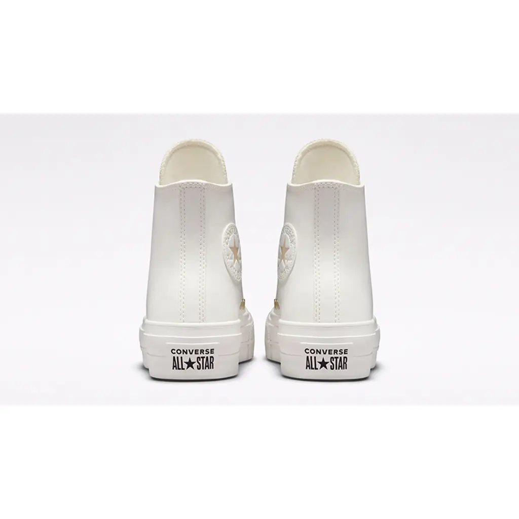 Converse Chuck Taylor Lift Platform High Mono White Gold - Image 4
