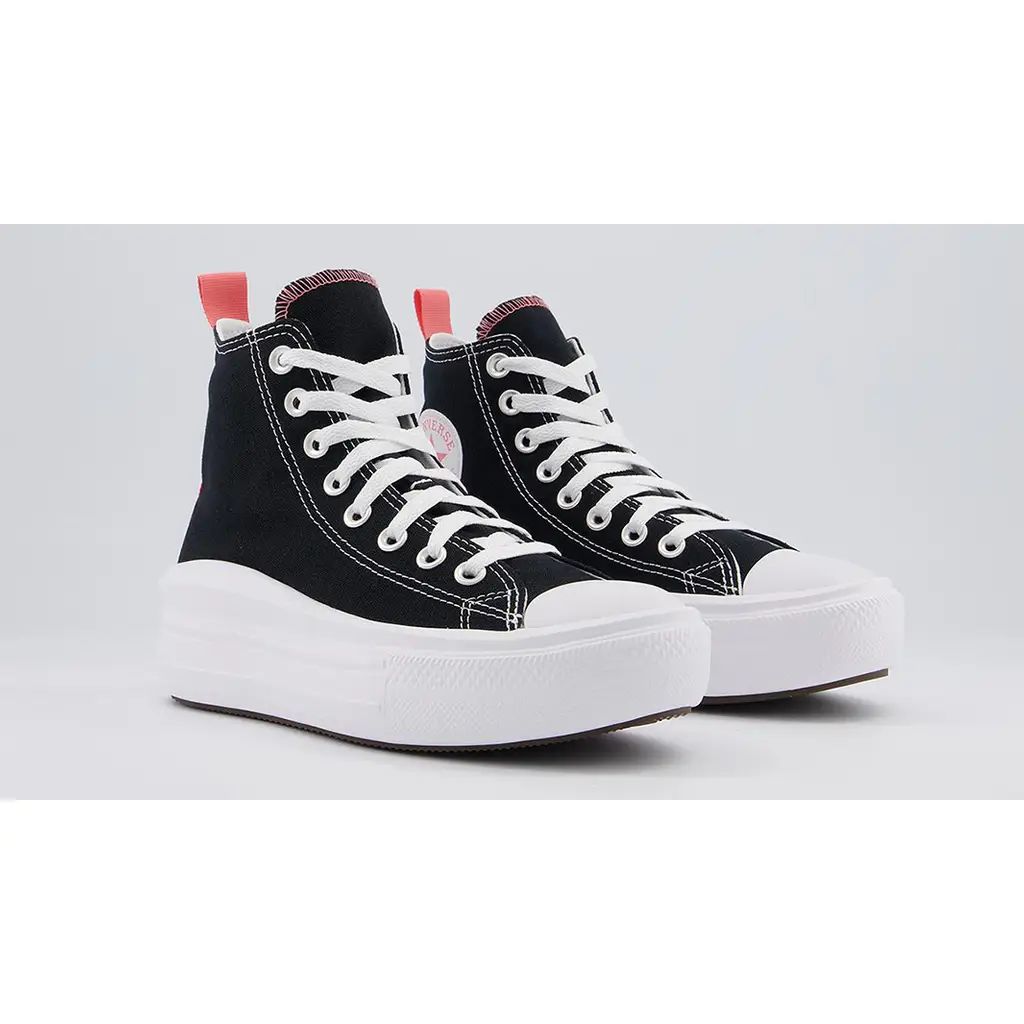 Converse Chuck Taylor Move GS Black Pink Salt - Image 2
