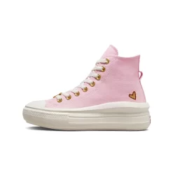 Converse Chuck Taylor Move Platform High Hearts Pink