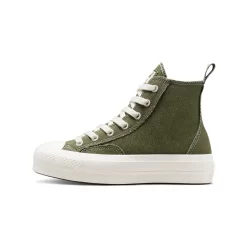 Converse Chuck Taylor Patch Utility Lift Platform High Green