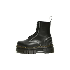 Dr. Martens Dr Martens Audrick 8-Eye White Stitch Boots Black