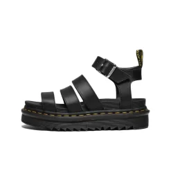 Dr. Martens Dr Martens Blaire Leather Strap Sandals Black