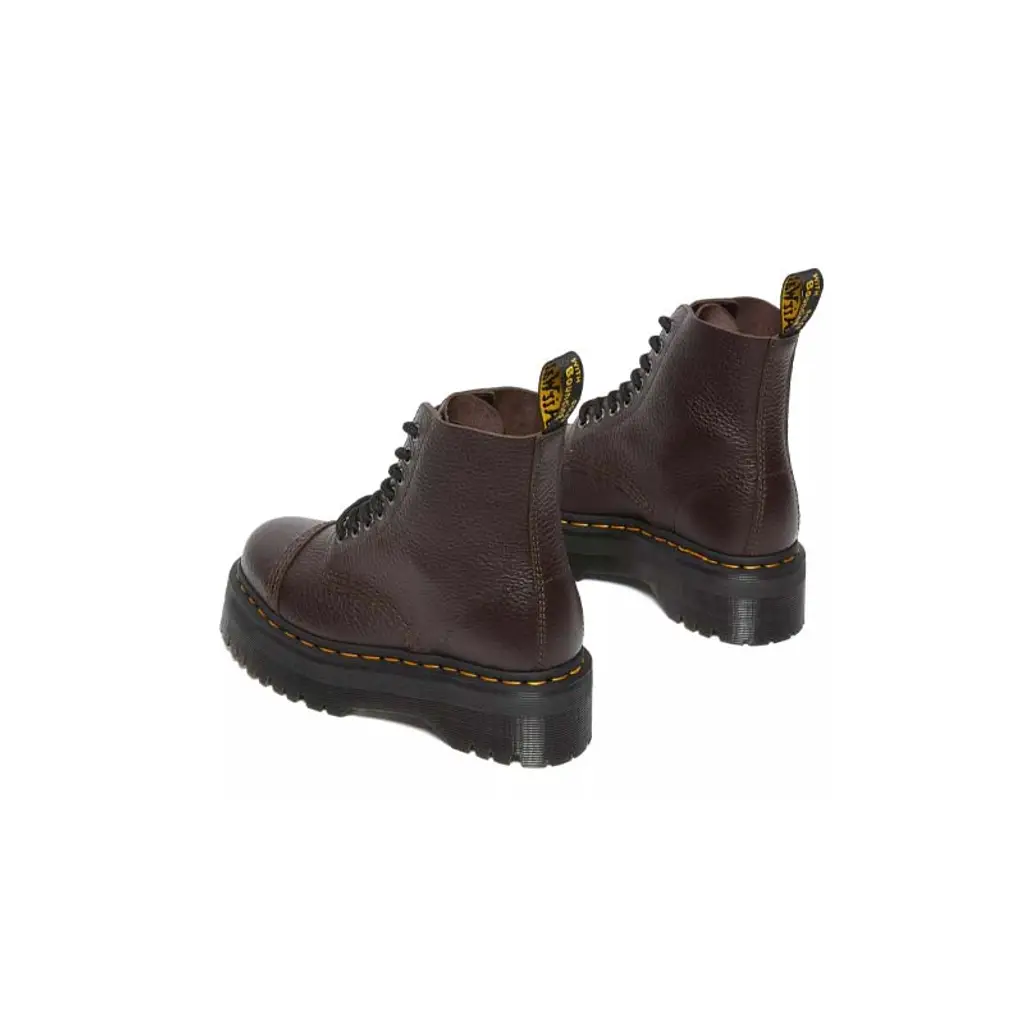 Dr. Martens Dr Martens Sinclair Platform Boots Burgundy - Image 3