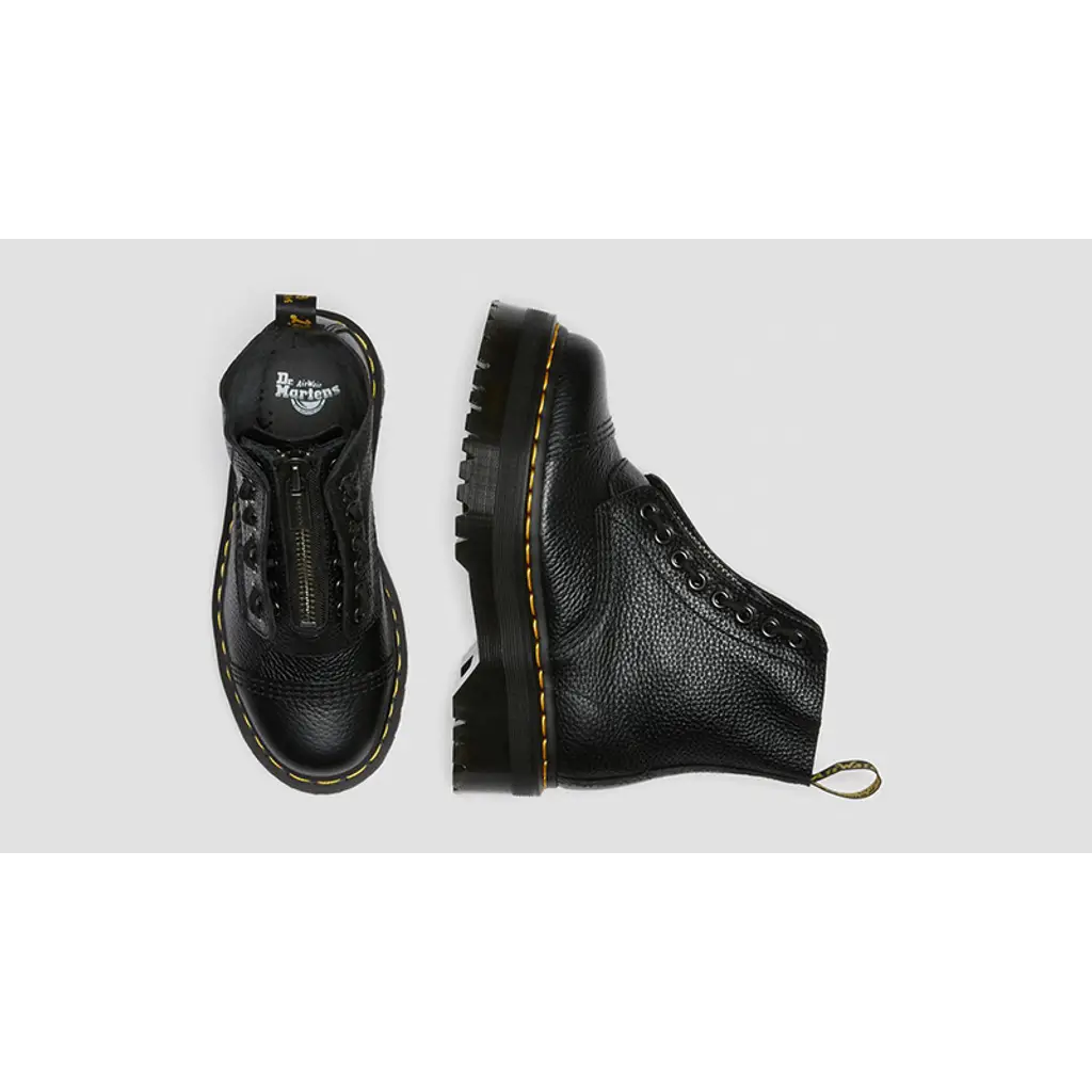 Dr. Martens Dr Martens Sinclair Zip Boot Milled Leather Black - Image 7
