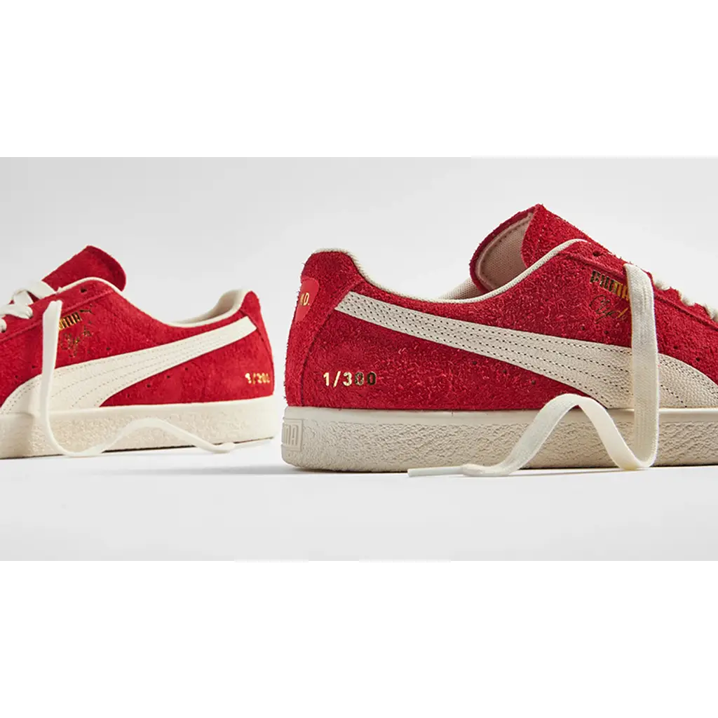 END X PUMA Clyde OG Red Ivory - Image 4