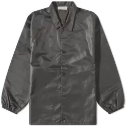 Fear Of God ESSENTIALS Coaches 1977 Jacket - Off Black