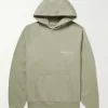 Fear Of God ESSENTIALS Fleece Raglan Hoodie - Seafoam