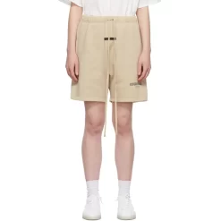 Fear Of God ESSENTIALS Fleece Sweat Shorts - Linen