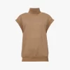 Fear Of God ESSENTIALS High Neck Cotton Top - Wood