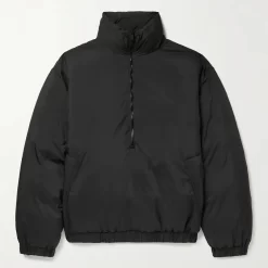 Fear Of God ESSENTIALS Insulated Technical Satin Jacket - Charcoal