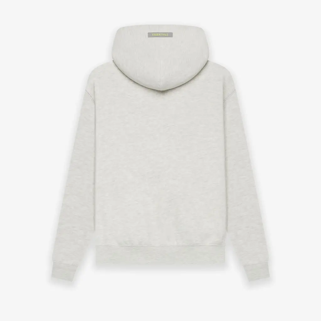 Fear Of God ESSENTIALS Kids Pull-Over Hoodie - Light Heather Oatmeal - Image 2