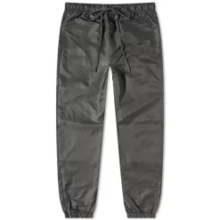 Fear Of God ESSENTIALS Logo Nylon Track Pant - Off-Black