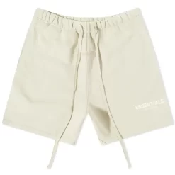 Fear Of God ESSENTIALS Logo Sweat Shorts - Wheat